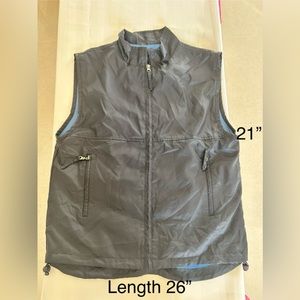 Champs Navy Nylon Hiking Vest Size S Free shipping